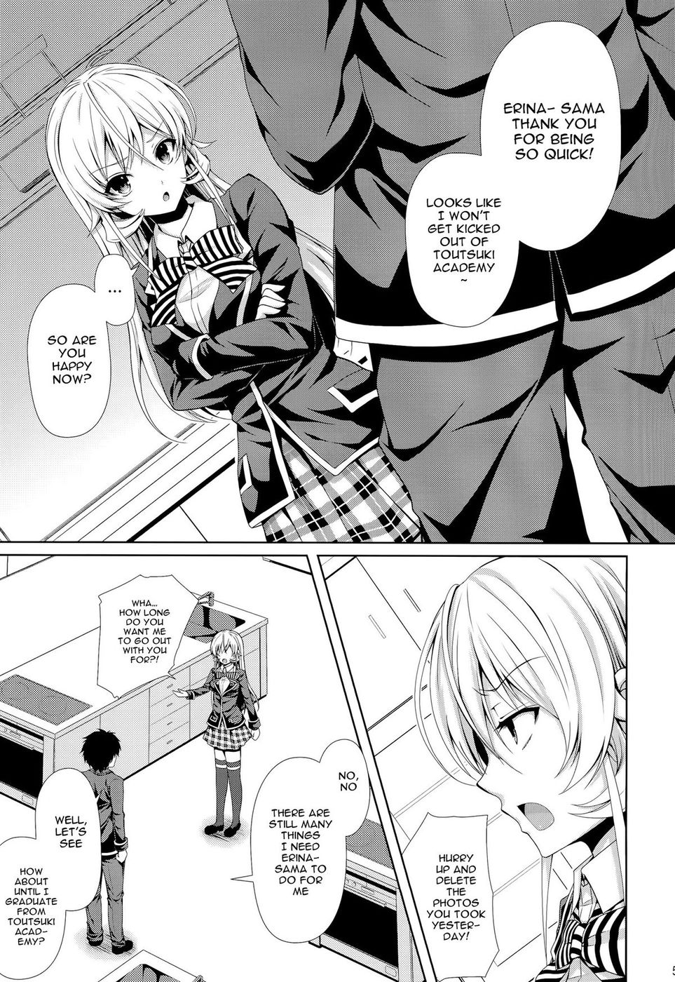 Hentai Manga Comic-Erina-sama is My Sex Slave-Chapter 2-3
